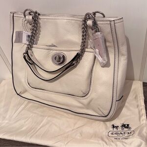 Coach 2014 off white NEW with tags.